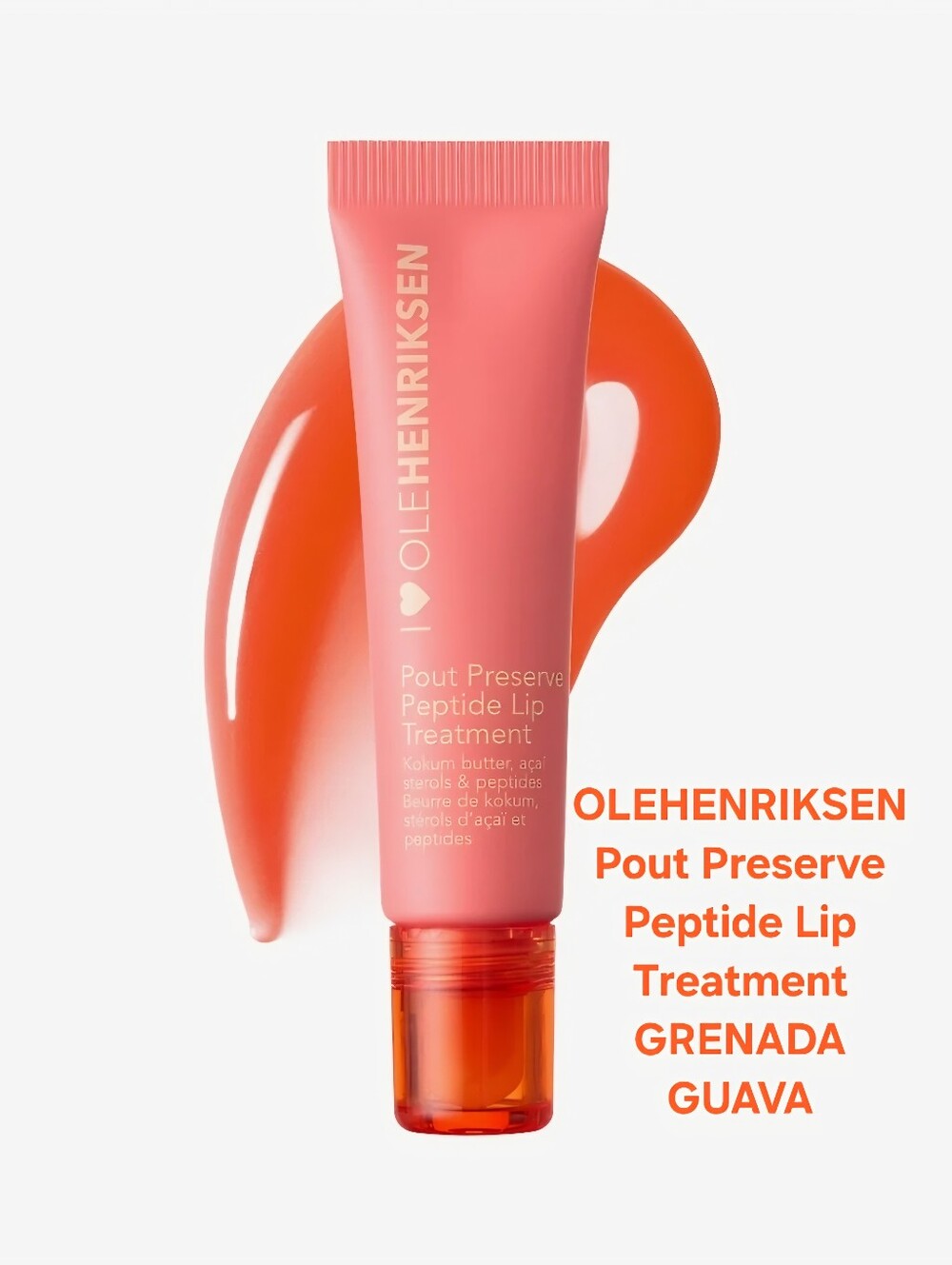 OLEHENRIKSEN Pout Preserve Peptide Lip Treatment Grenada Guava.